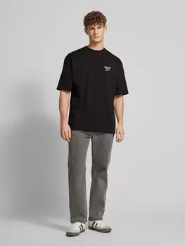 Футболка оверсайз с этикеткой Pegador, черный