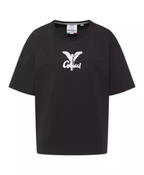 Футболка оверсайз с логотипом Carlo Colucci, черный