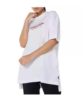 Футболка оверсайз с логотипом Disturbed Calvin Klein, белый