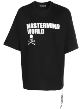 Футболка оверсайз с логотипом Mastermind Japan, черный
