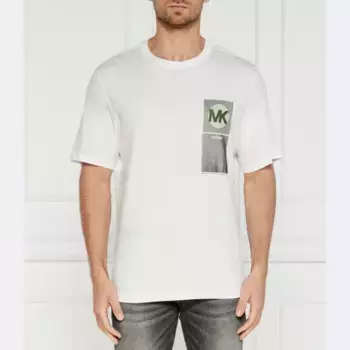 Футболка оверсайз с маяком Michael Kors, белый