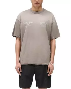 Футболка оверсайз с принтом логотипа Team Represent, коричневый/бежевый