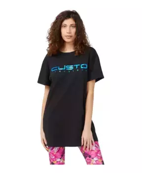 Футболка оверсайз с принтом спереди Custo Barcelona, синий