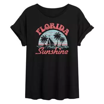 Футболка оверсайз с рисунком Florida Sunshine для юниоров Licensed Character