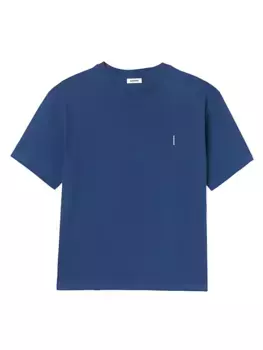 Футболка оверсайз Sandro, синий