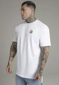 Футболка оверсайз SikSilk, белый