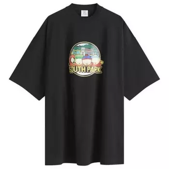 Футболка оверсайз Southpark Vetements, черный