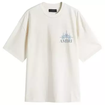Футболка оверсайз Starburst Amiri, белый