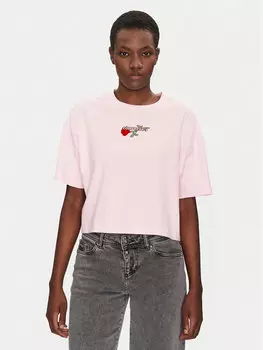 Футболка оверсайз Thorned 10028306-A03 Converse, розовый