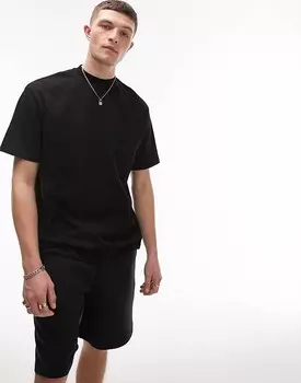 Футболка оверсайз Topman – Schwarzes