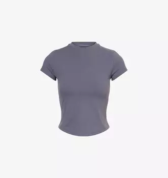 Футболка Owners club из эластичной ткани с закругленным подолом Represent, серый