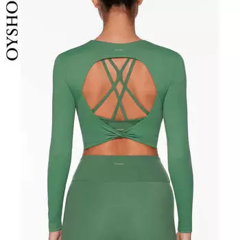 Футболка Oysho, зеленый