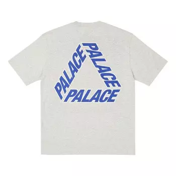 Футболка p-3 outline t-shirt 'grey marl' Palace, серый