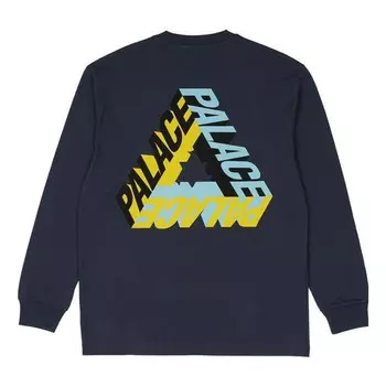 Футболка p-3d longsleeve 'navy' Palace, синий