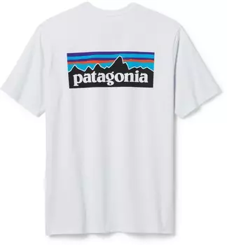 Футболка P-6 Logo Responsibili — мужская Patagonia, белый