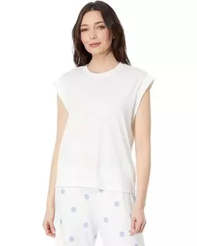 Футболка P.J. Salvage Chain Stitch Tee, слоновая кость