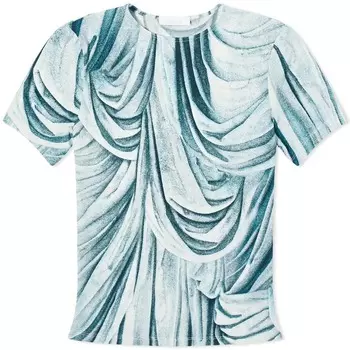 Футболка Paco Rabanne Drape, голубой