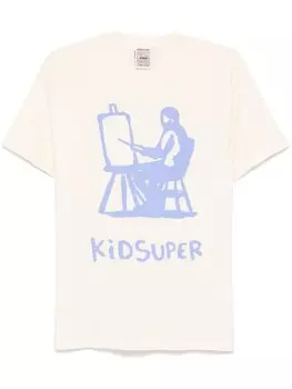 Футболка Painter KidSuper, нейтральный цвет
