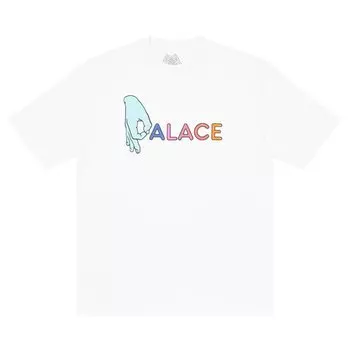 Футболка Palace A-Ok T-Shirt 'White', белый