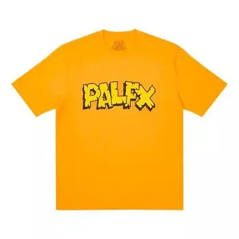 Футболка PALACE Alphabet Basic Printing Short Sleeve Unisex Orange, оранжевый