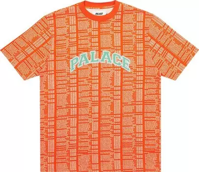 Футболка Palace Bell Man Allover T-Shirt 'Red', красный