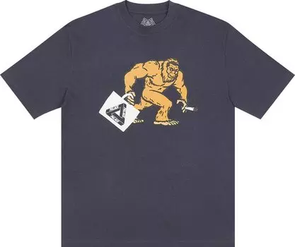 Футболка Palace Big Zoot T-Shirt 'Navy', синий