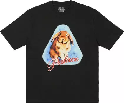 Футболка Palace Bunny 'Black', черный