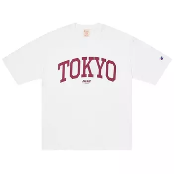 Футболка Palace Champion Shop T-Shirt Tokyo, белый
