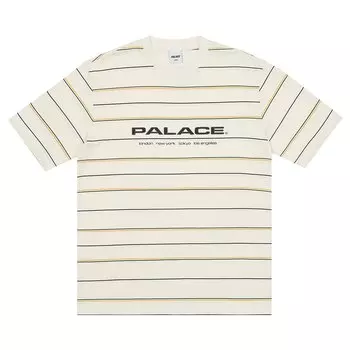 Футболка Palace City Striper Белая