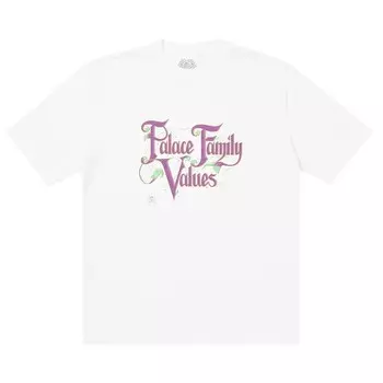 Футболка Palace Family Values 'White', белый