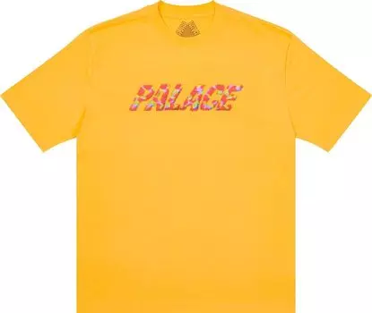 Футболка Palace Fluffly T-Shirt 'Light Orange', оранжевый