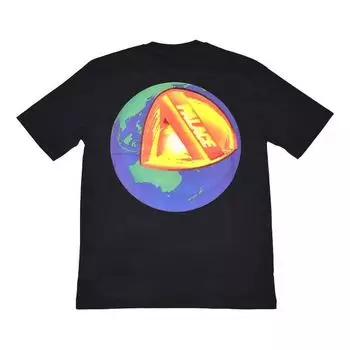Футболка PALACE FW20 Core Tee Back Printing Round Neck Short Sleeve Unisex Black, черный