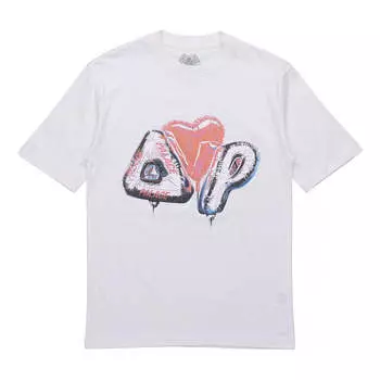 Футболка PALACE FW20 Inflator Love Pattern Round Neck Short Sleeve Unisex White, белый