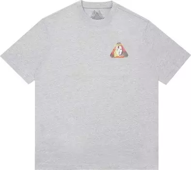 Футболка Palace Globular T-Shirt 'Grey Marl', серый