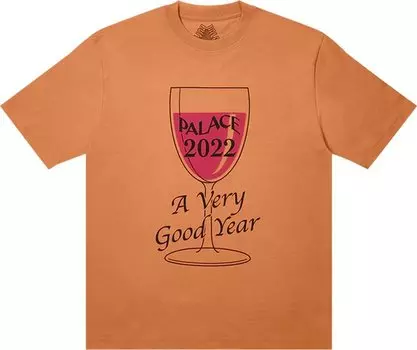Футболка Palace Good Year T-Shirt 'Caramel', оранжевый