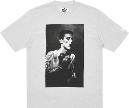 Футболка Palace Happy Mondays Bez T-Shirt 'Grey Marl', серый