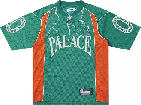 Футболка Palace Hesh Athletic Jersey 'Turquoise', синий