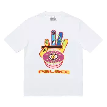 Футболка Palace Hippy Cig T-Shirt 'White', белый
