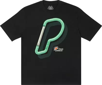 Футболка Palace It's The Climb T-Shirt 'Black', черный