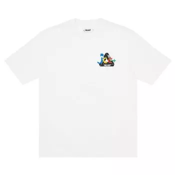 Футболка Palace JCDC2 T-Shirt 'White', белый