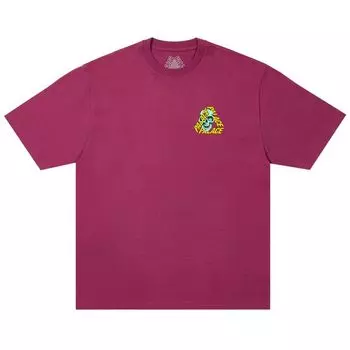 Футболка Palace P3 Skull T-Shirt 'Berg', красный