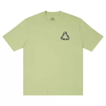 Футболка Palace P-3 Outline T-Shirt, зеленый