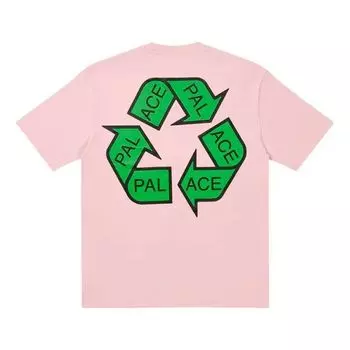Футболка PALACE P Cycle TShirt Triangle Back Logo Short Sleeve Unisex Pink, розовый