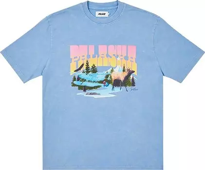 Футболка Palace Palaska Dye T-Shirt 'Blue', синий