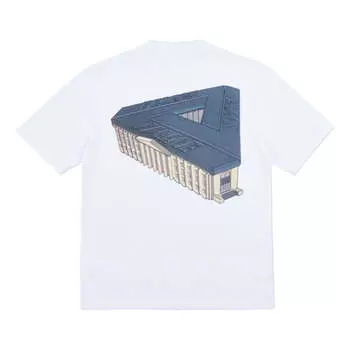 Футболка PALACE Palazzo White Creative Printing Short Sleeve Unisex, белый