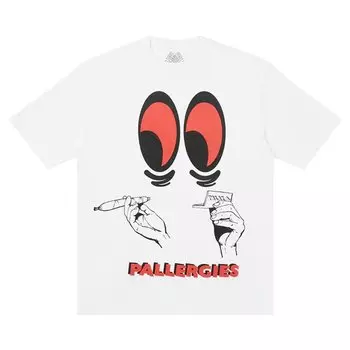 Футболка Palace Pallergies T-Shirt 'White', белый
