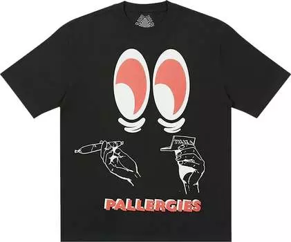 Футболка Palace Pallergies T-Shirt 'Black', черный