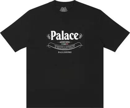 Футболка Palace Pallissimo 'Black', черный