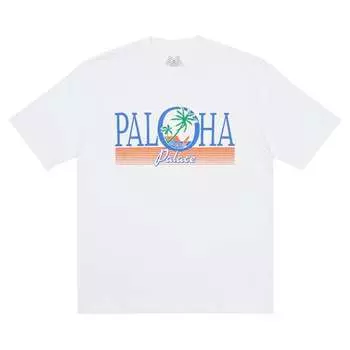 Футболка Palace Paloha T-Shirt 'White', белый