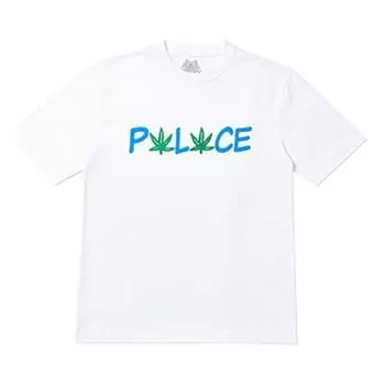 Футболка PALACE PWLWCE T-SHIRT WHITE Asaba Slogan Short-sleeve Unisex White, белый